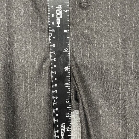 Zara Pants Womens 2 Grey Pinstripe Easy Pyjama Fit Elastic Pull On Drawstring - Picture 5 of 16